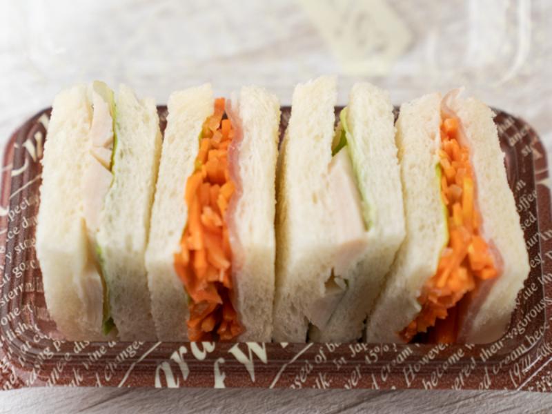 【シンプルミニBOX】サラダチキン＆生ハムとニンジンラぺ