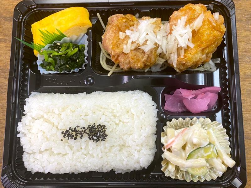 ザンギねぎダレ弁当