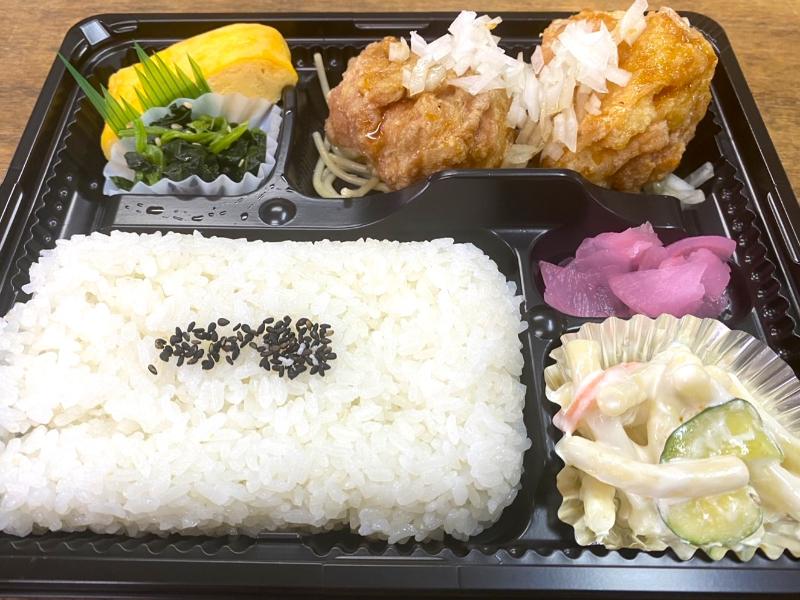 ザンギねぎダレ弁当