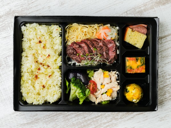 厳選牛のステーキ弁当