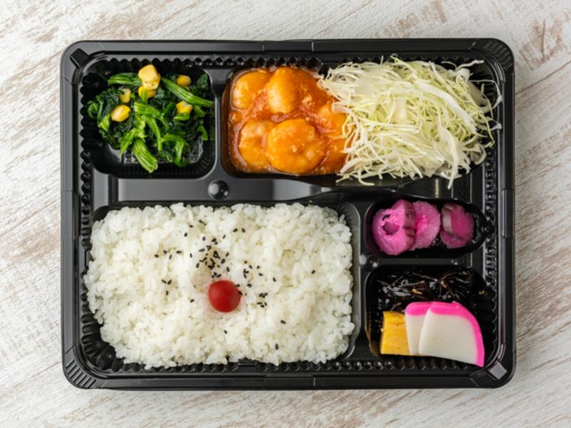 エビチリ弁当