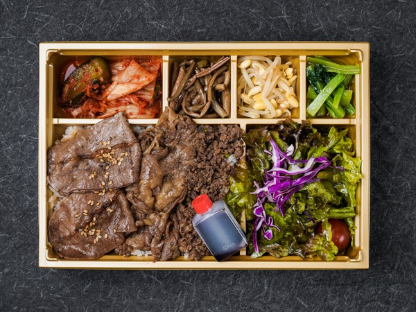 A5和牛みすじの盛合せ焼肉弁当