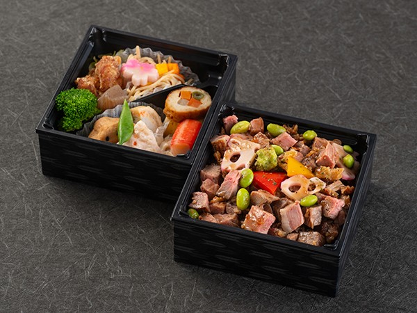 ☆あふれる！牛肉ちらし2段御膳