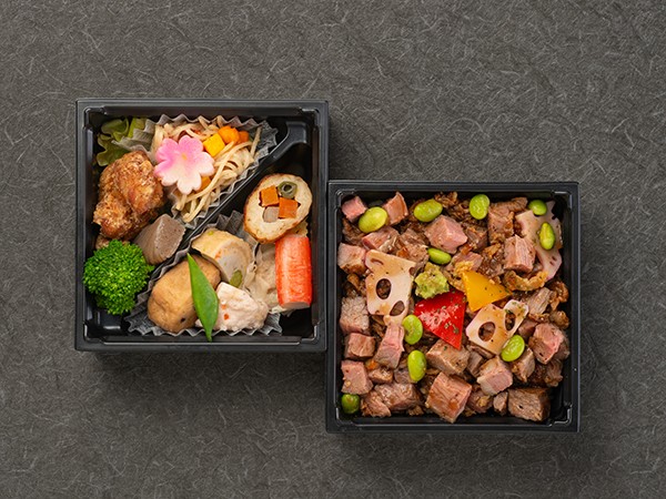 ☆あふれる！牛肉ちらし2段御膳