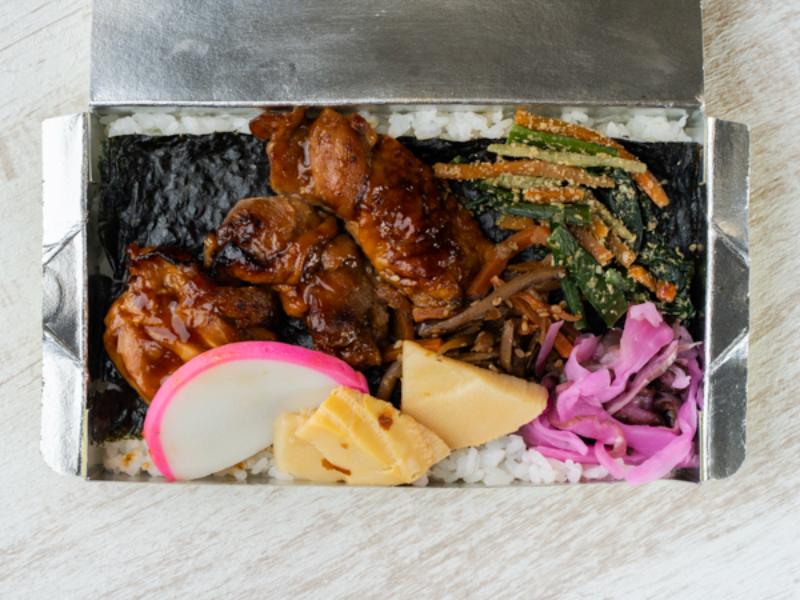 海苔弁当～若鶏の照り焼き～