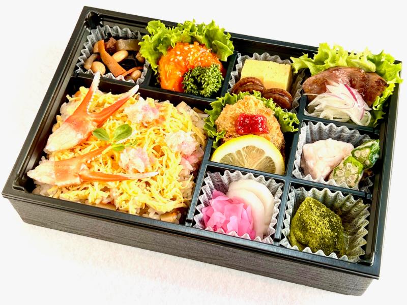 【おもてなし御膳】（カニちらし）笑顔咲く彩り豊かなおもてなし