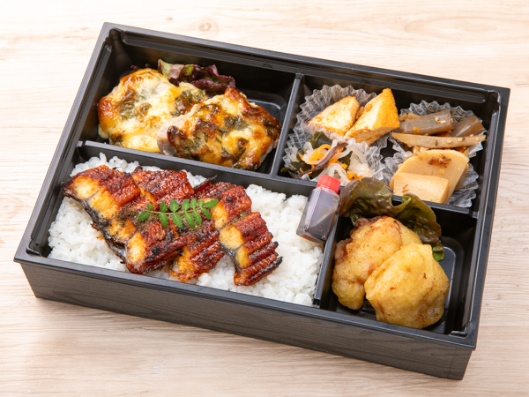 うなぎ蒲焼きと彩おばんざい弁当
