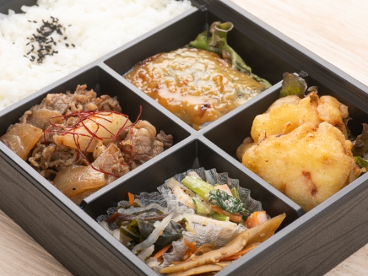 国産牛焼肉＆さわら西京焼きおばんざい弁当