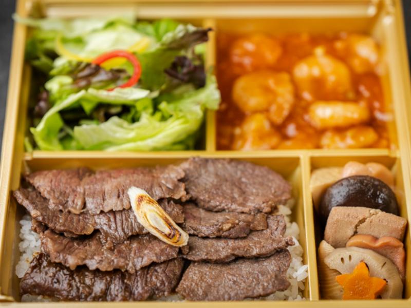 厳選和牛と海鮮御膳
