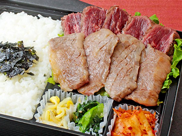 近江牛カルビと牛ハラミ弁当