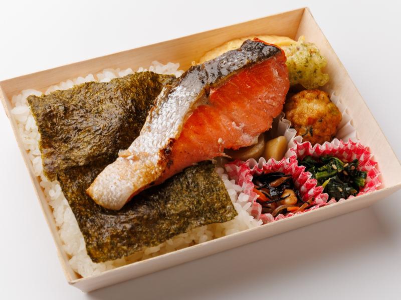 銀鮭海苔弁当
