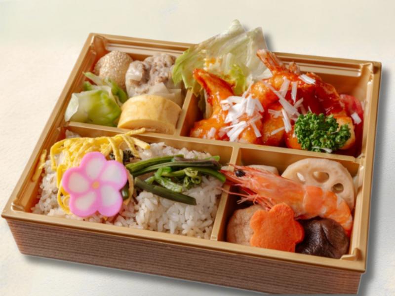 【大将特製】海老チリ弁当