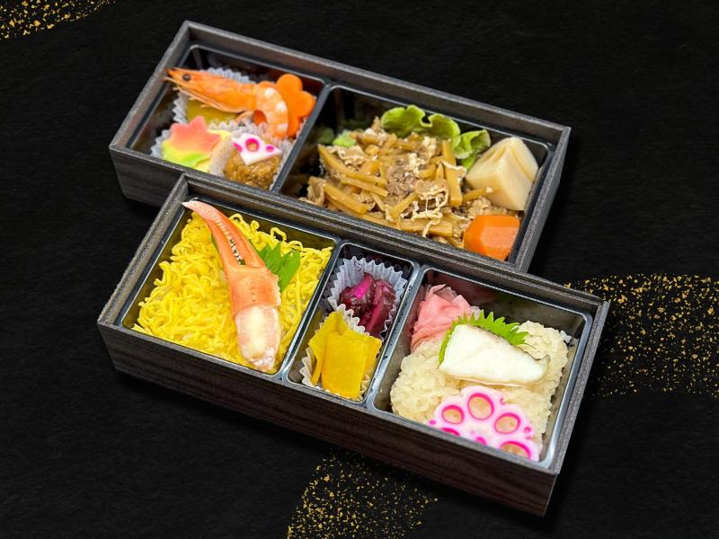 鯛おこわとかに爪ご飯名物牛しぐれ御膳