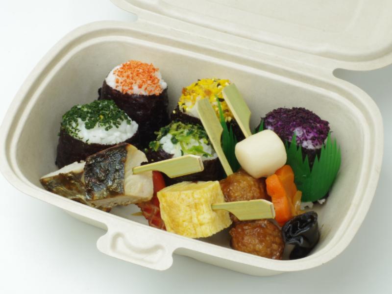空でピクニック弁当