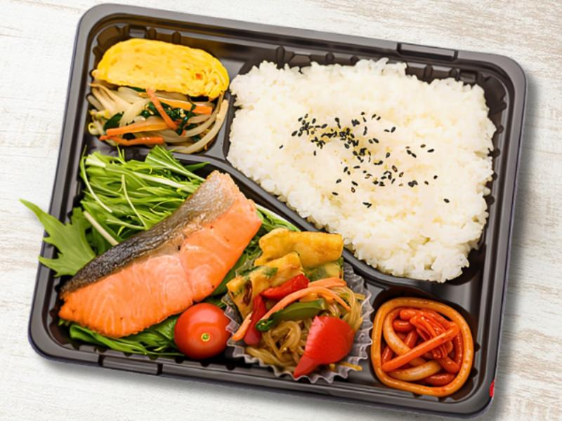 焼き鮭弁当