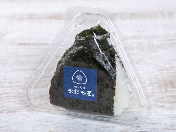 米農家の塩むすび