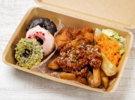 DONADONAドーナツのローディットポテトランチBOX 850円｜【お弁当