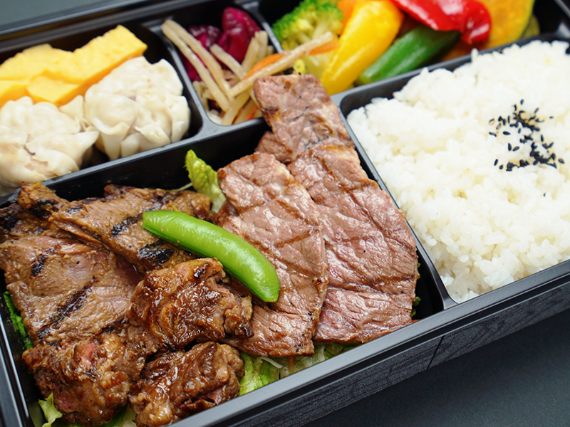 _の牛焼肉3種弁当 1,580円｜【お弁当デリ】お弁当の配達デリバリー