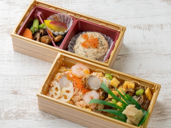 特上二段重・海鮮＆穴子ハーフ