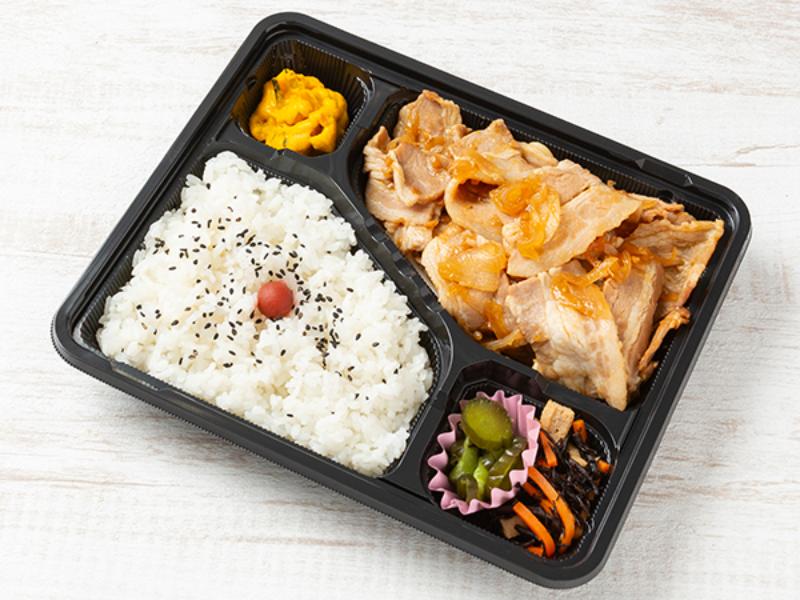 ③豚の生姜焼き弁当