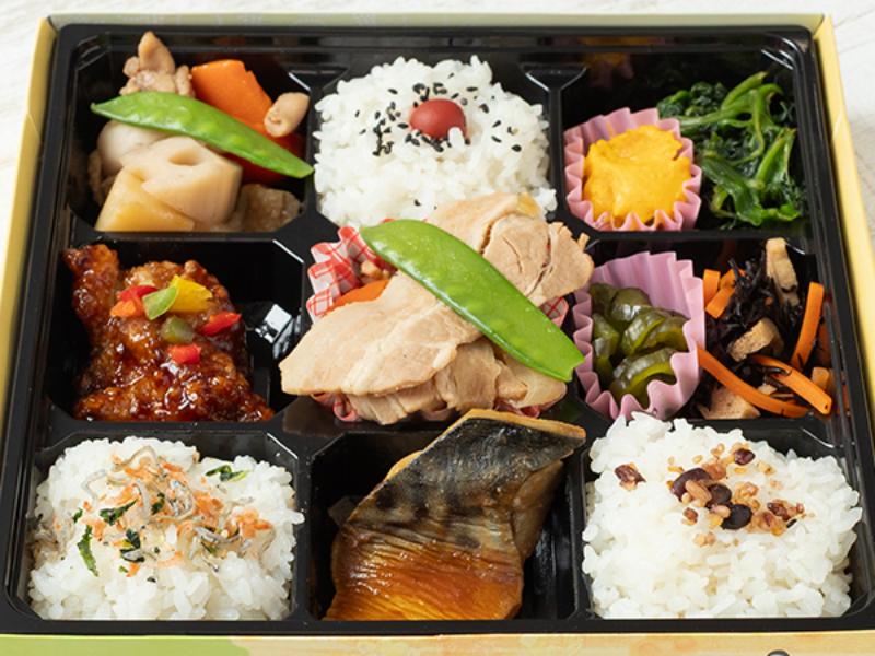 ⑩彩り９升肉じゃが弁当