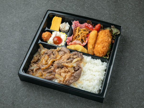 贅沢！延寿牛コウネ生姜焼御膳