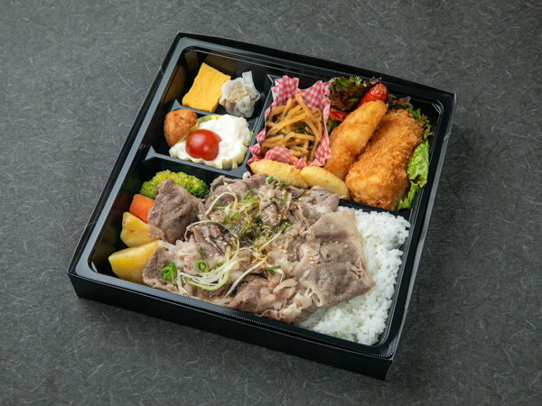 贅沢！延寿牛コウネ炙り焼御膳
