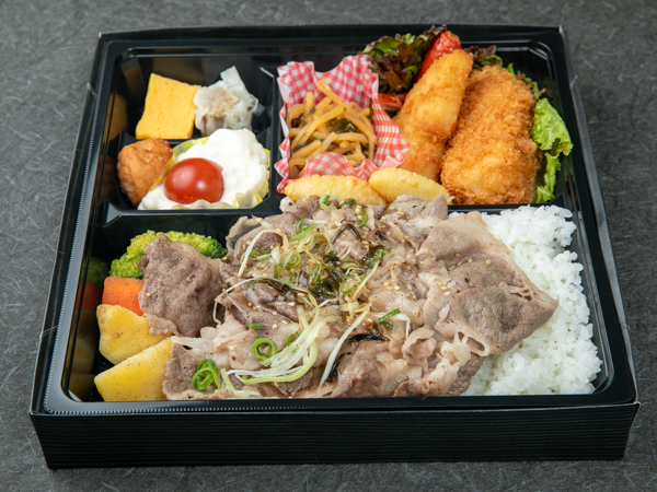 贅沢！延寿牛コウネ炙り焼御膳