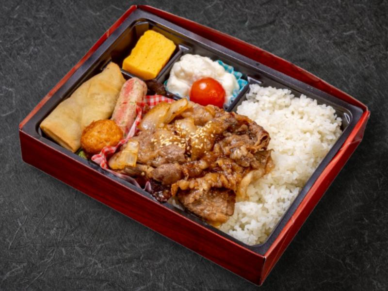 特選！延寿牛コウネ生姜焼幕の内弁当