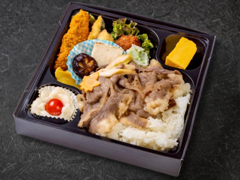 豪華！延寿牛コウネすき焼幕の内弁当