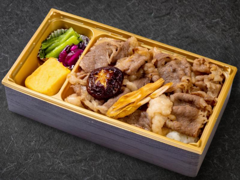延寿牛コウネすき焼弁当
