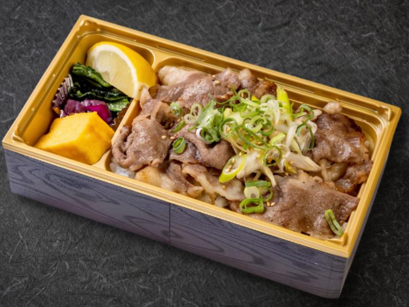 延寿牛コウネ炙り焼弁当