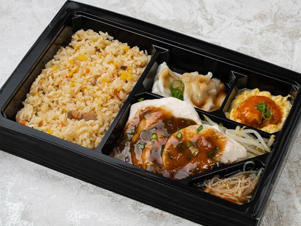 蒸し鶏の香味ソース