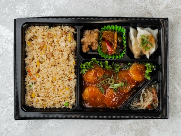中華・エビチリ弁当
