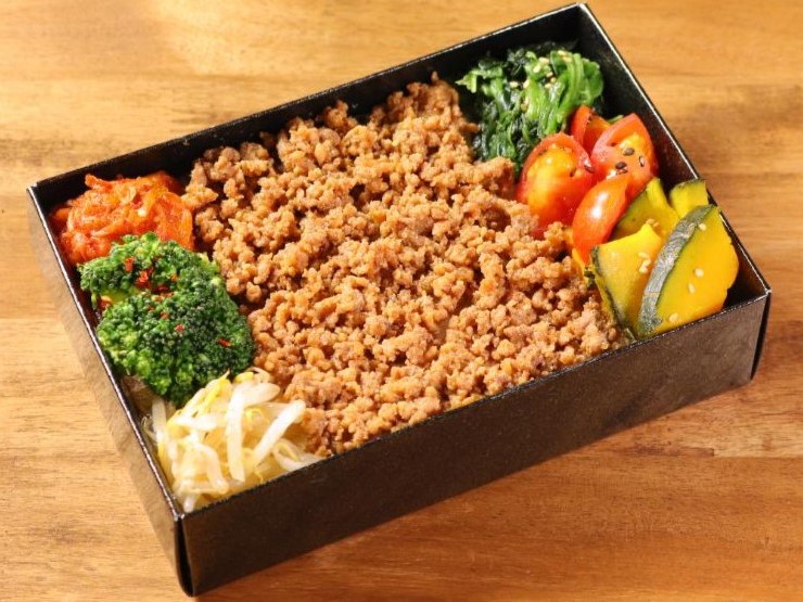 おおにしそぼろ肉折弁当