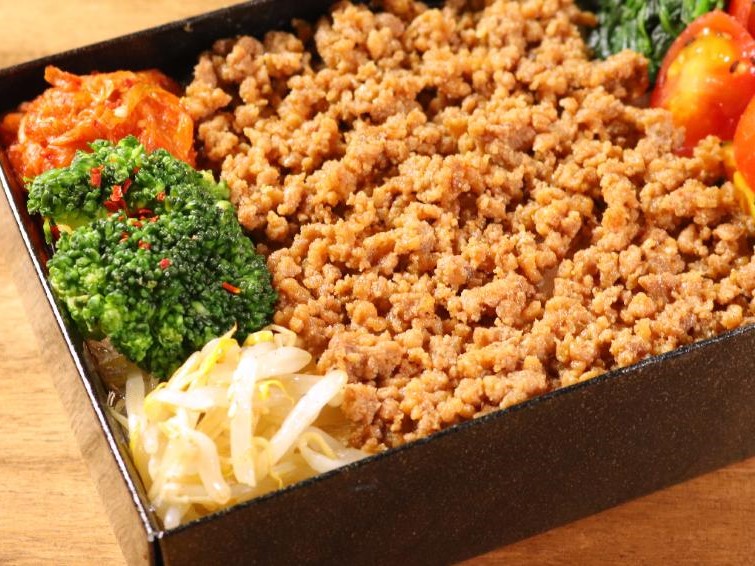 おおにしそぼろ肉折弁当