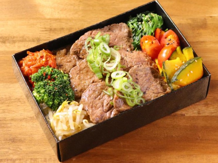 赤身おおにし塩ミスジ肉折弁当