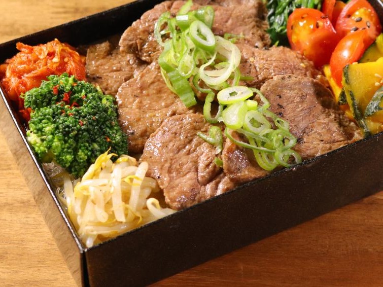 赤身おおにし塩ミスジ肉折弁当
