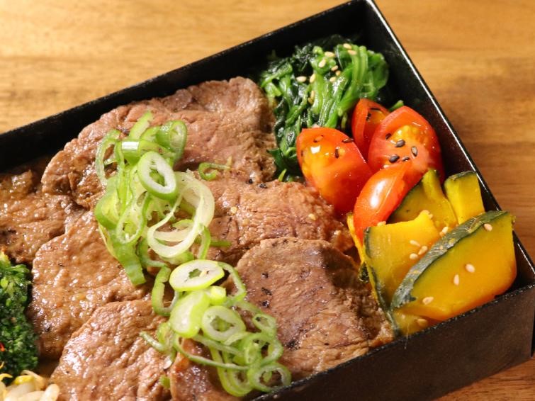 赤身おおにし塩ミスジ肉折弁当