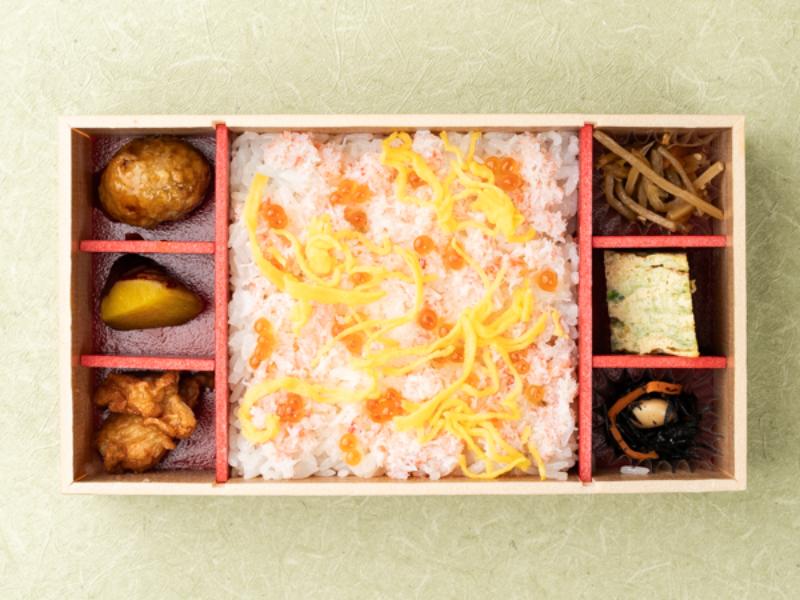蟹ちらし弁当