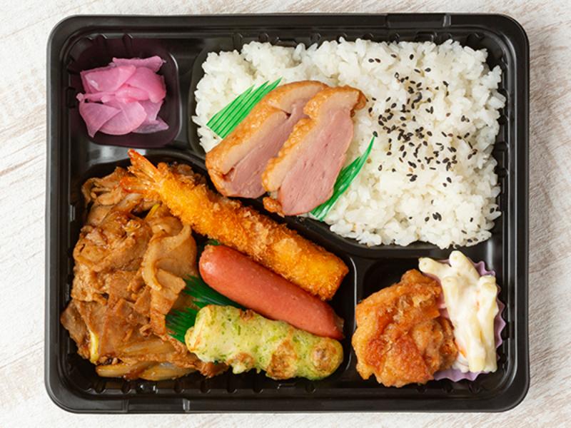 【わんぱく弁当】生姜焼き