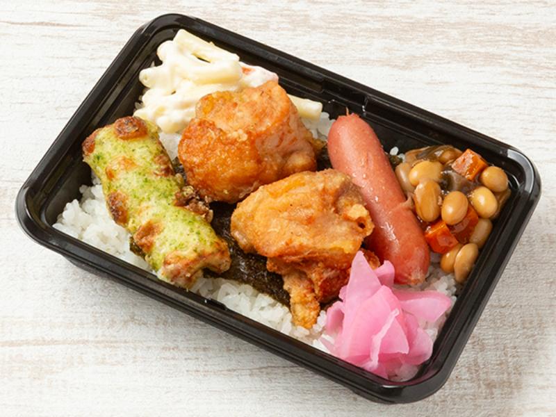 【ミニのり弁】唐揚げ弁当