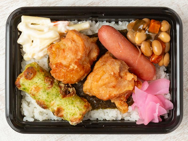 【ミニのり弁】唐揚げ弁当