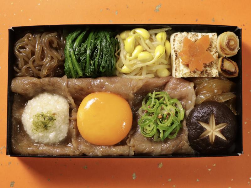 【黒毛和牛】とろろすき焼き重