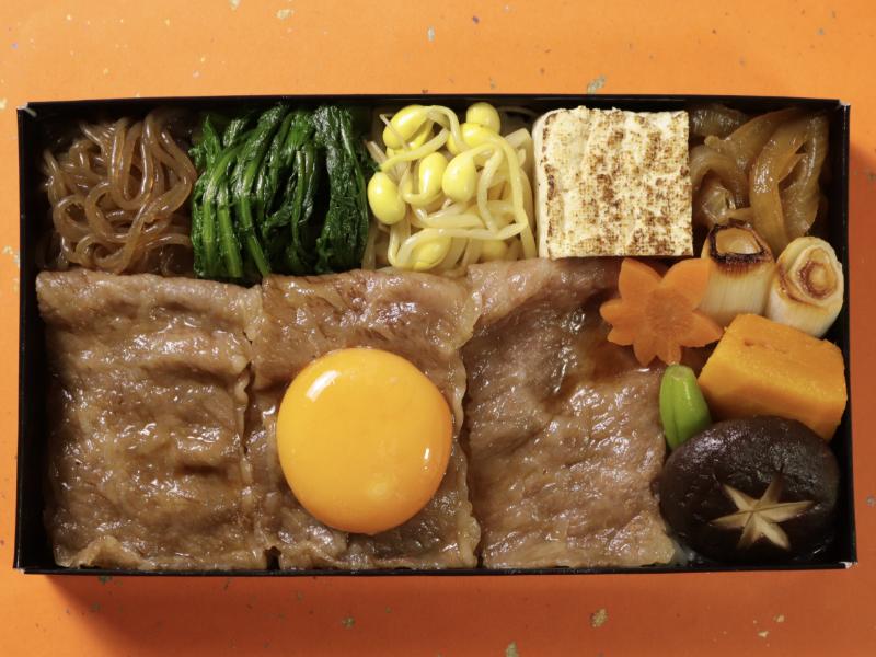 【お肉増量】黒毛和牛すき焼き大盛り重