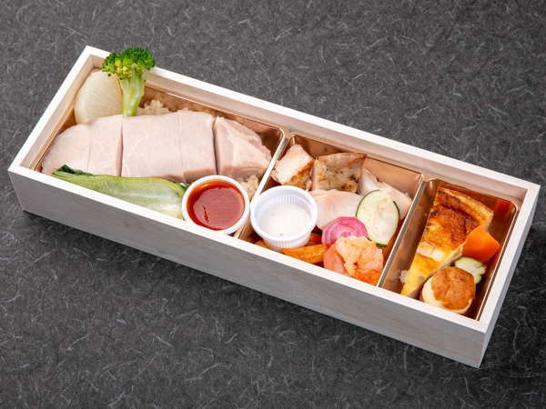 【500mlペット茶付き】柔らかポークステーキ弁当