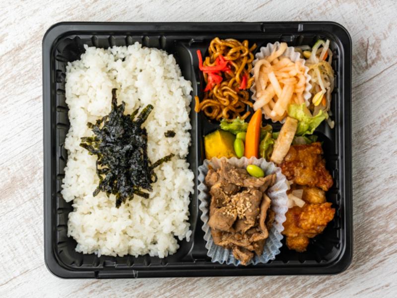 DW油淋鶏・豚カルビ弁当
