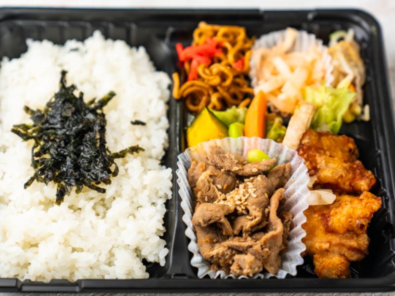DW油淋鶏・豚カルビ弁当