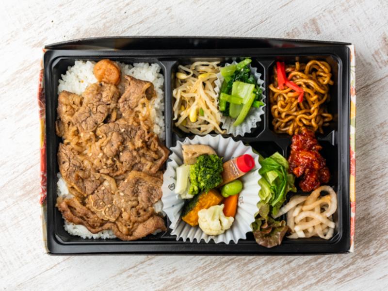 C カルビ弁当