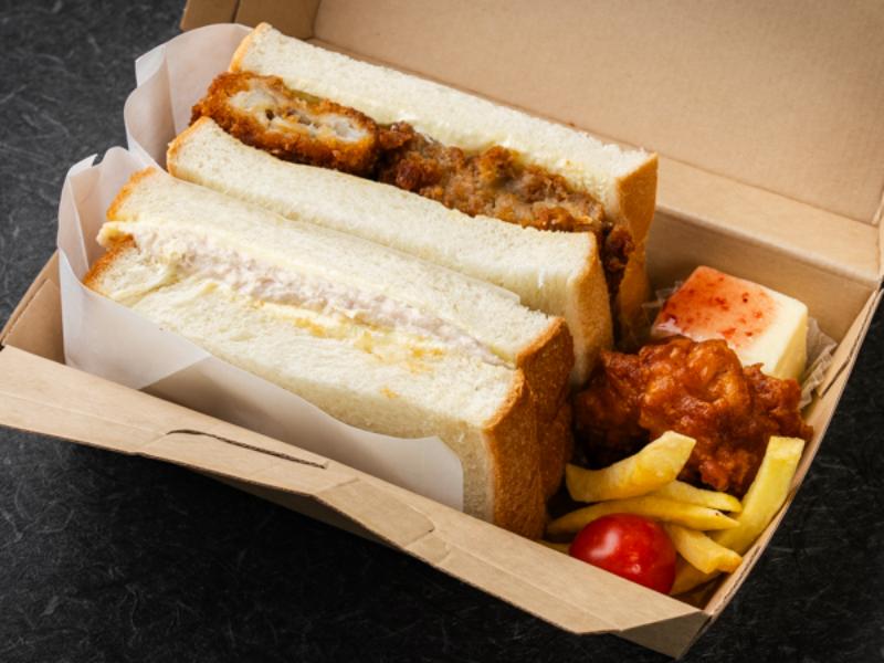 FUJISANDO（フジサンド） フィッシュ・コロッケサンド＆ツナチーズサンド